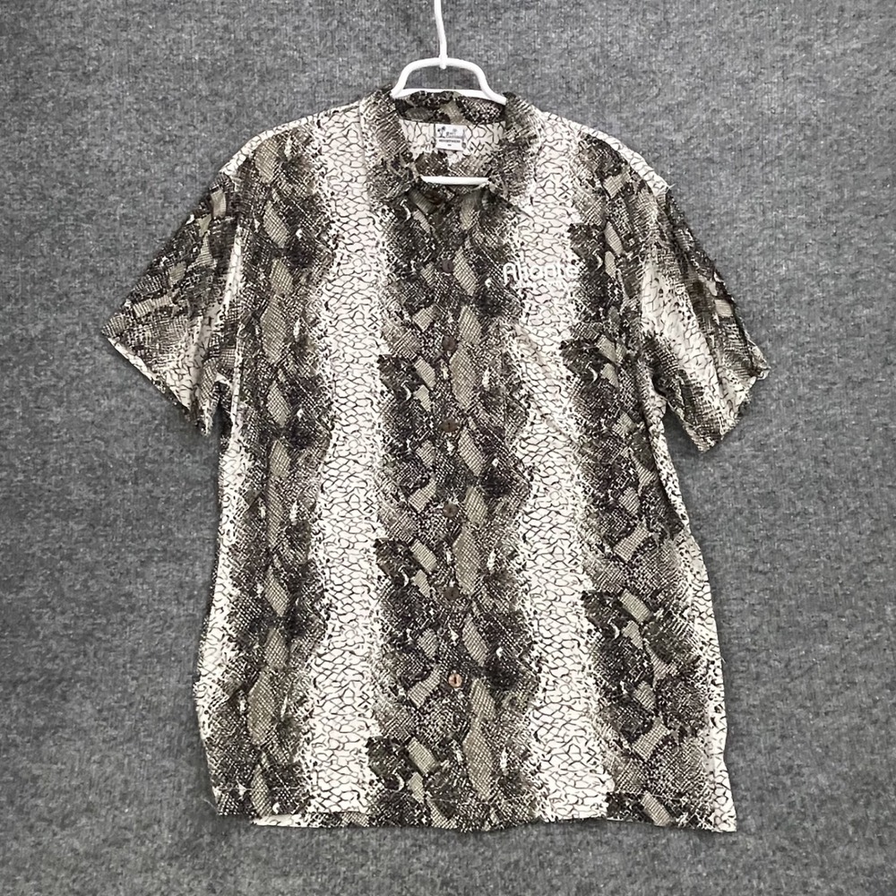 Aliante Casino Bali Casuals Resort Wear Shirt Mens Sz M Button Up Short Sleeve